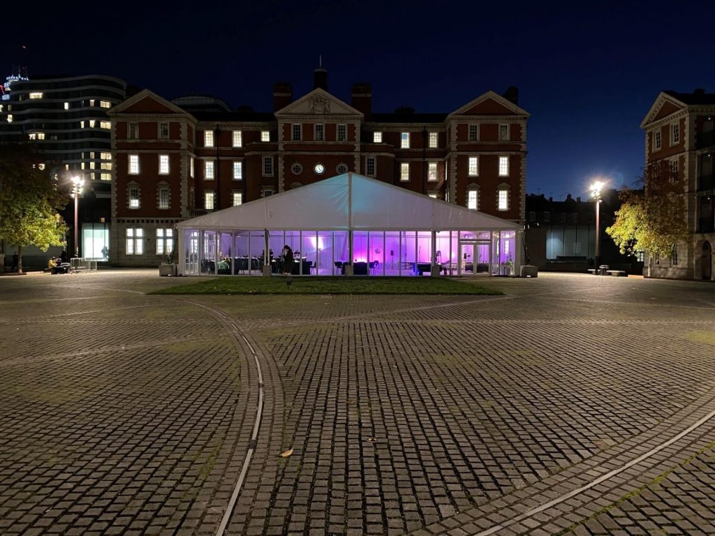 temporary structure hire London - Chelsea